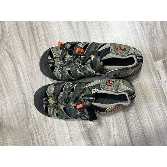KEEN Sandals NEWPORT H2 Easy to Walk RETRO ACO CAMO Print